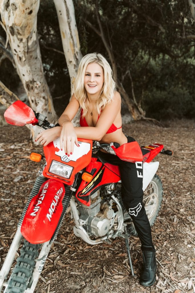 Orange County Boudoir Dirtbike Photoshoot