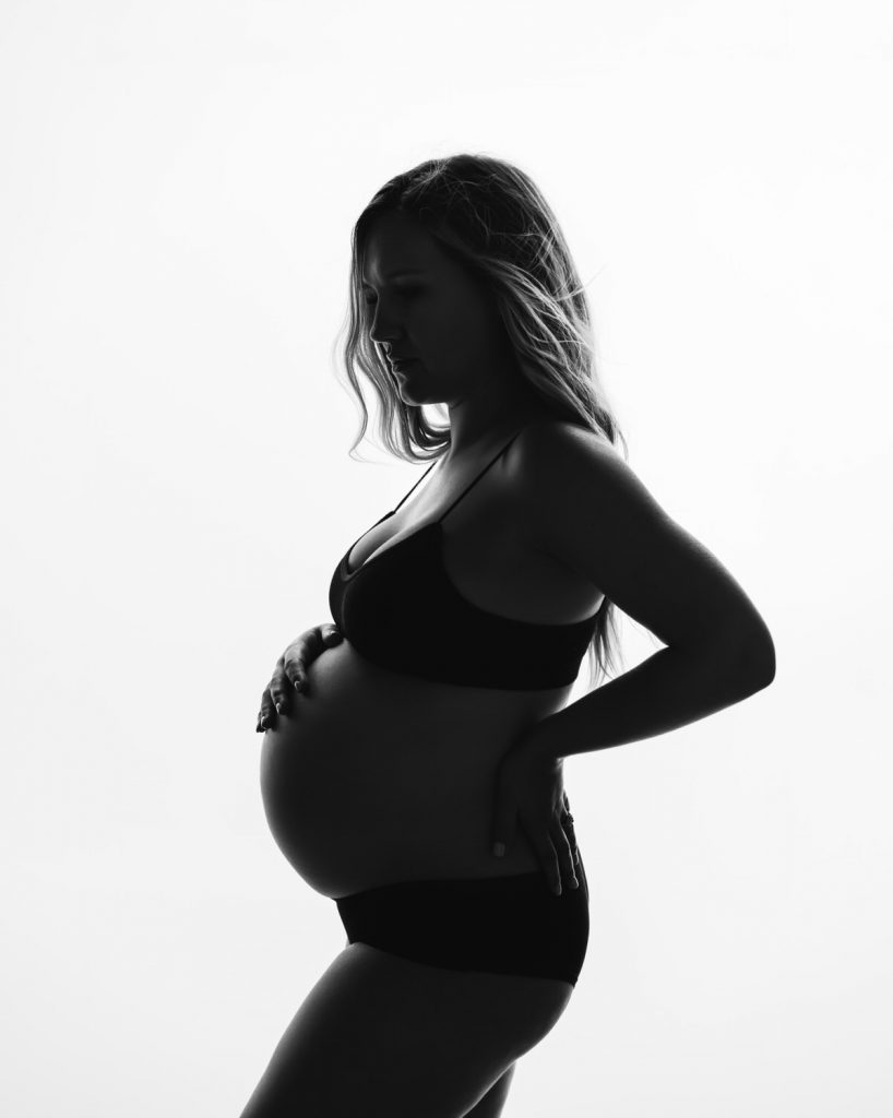 Silhouette Maternity Photography Orange County