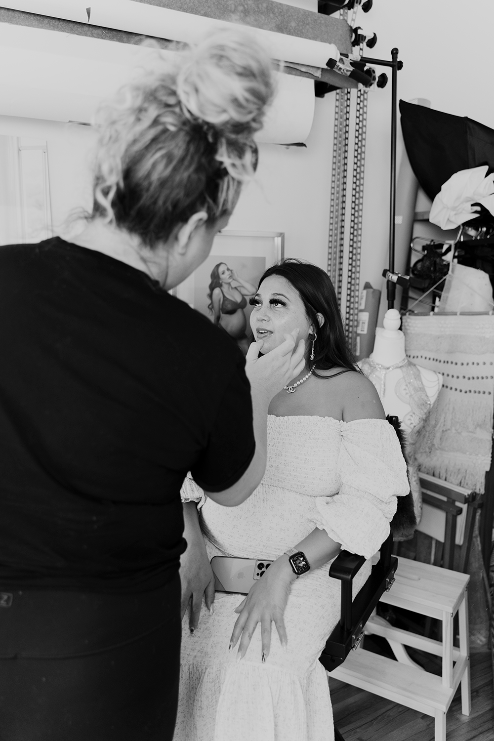 Hair and Makeup for Maternity Photography Orange County